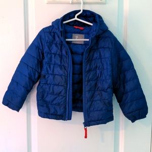 Primary, Blue Winter Coat, Size 3